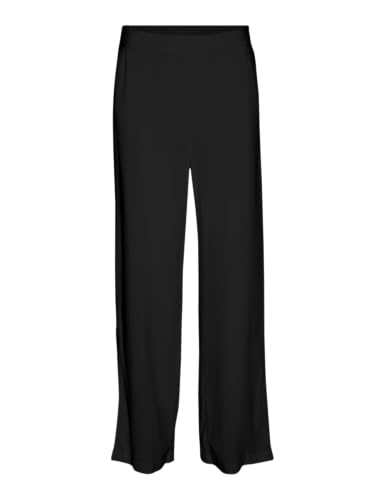 VERO MODA Damen Vmeasy Joy Hw Wide Pants WVN Ga Stoffhose, Schwarz, Small VERO MODA Damen Vmeasy Joy Hw Wide Pants WVN Ga Stoffhose, Schwarz, Small von VERO MODA