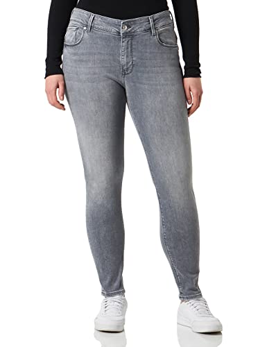 VERO MODA Damen Vmembrace Mr Push Up Sk J Ri2110 Noos Bluse, Medium Grey Denim, XS EU von VERO MODA