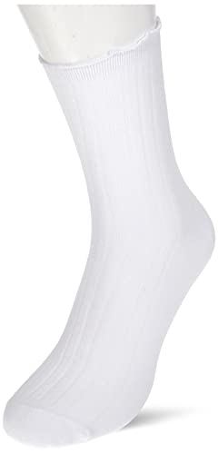 VERO MODA Damen Vmena Noos Socken, Snow White, Einheitsgröße EU von VERO MODA