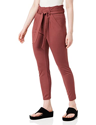 VERO MODA Damen Vmeva Hr Loose Paperbag Noos Pants, Sable, 34 (Large) EU von VERO MODA