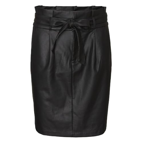 VERO MODA Damen Vmeva Hr Paper Coated Skt Ga Petite Noos, N/A, L Petite von VERO MODA