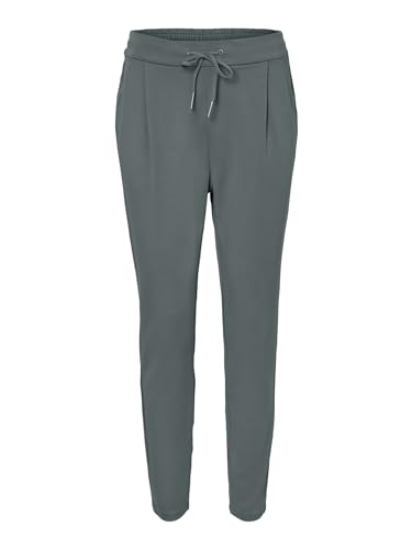 VERO MODA Damen Hose Vmeva Mr Loose String Pants Noos 10197909, Balsam Green, XL von VERO MODA