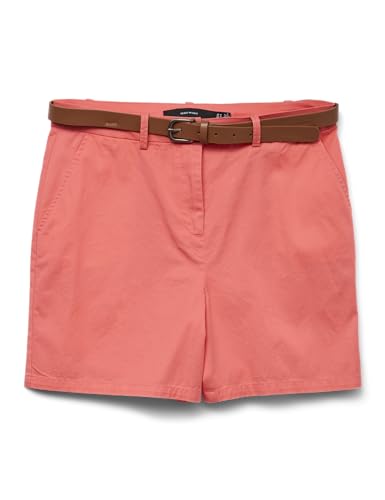 VERO MODA Damen Vmfederica Mw Chino Shorts, Dubarry, L VERO MODA Damen Vmfederica Mw Chino Shorts, Dubarry, L von VERO MODA