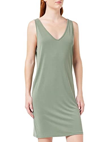 VERO MODA Damen Vmfilli V-Hals Sl Knee Dress Noos Hängerchen, Laurel Wreath, XS EU VERO MODA Damen Vmfilli V-Hals Sl Knee Dress Noos Hängerchen, Laurel Wreath, XS EU von VERO MODA