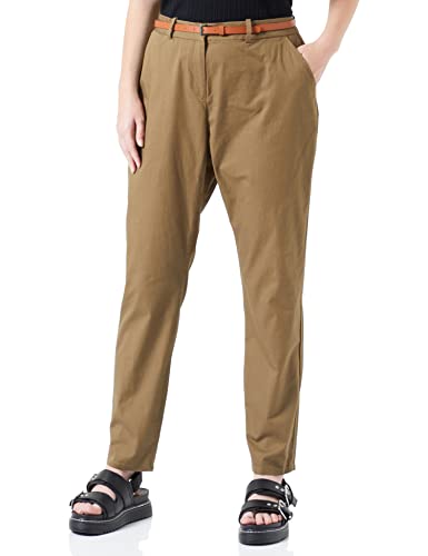 VERO MODA Damen Vmflashino Mr Regular Chino Pants, Capers, L / 32L von VERO MODA