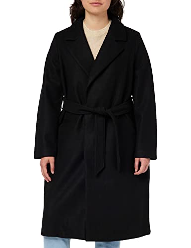 VERO MODA Legerer Mantel mit Bindegürtel Dünner Sweat Coat Winterjacke Regular Fit NOOS von VERO MODA