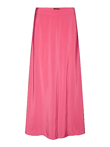 VERO MODA Damen Vmgrace Ankle Skirt WVN Ga Rock, Pink Yarrow, L EU von VERO MODA