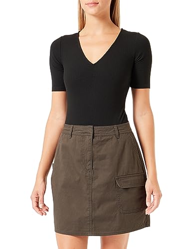 VERO MODA Damen Vmjosie Hr Mini Cargo Skirt, Peat, M von VERO MODA