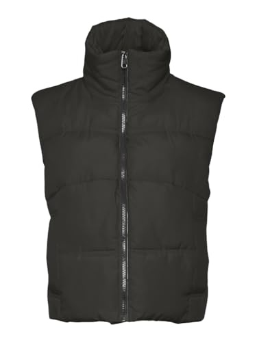 VERO MODA Damen VMKLEA Short Waistcoat NOOS Steppweste, Peat, L von VERO MODA