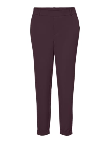 VERO MODA Damen Vmmaya Mr Loose Solid Pant Noos Hose, Winetasting,L / 34L von VERO MODA