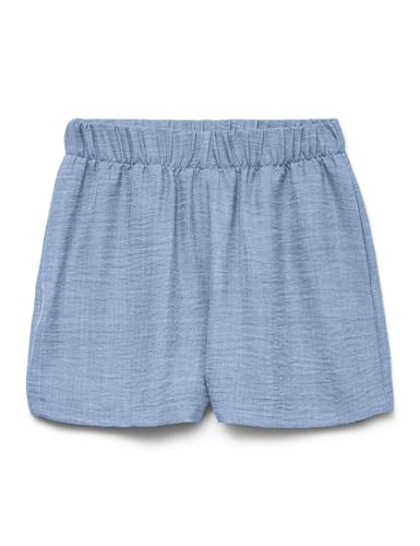 VERO MODA Damen Vmmelaney Shorts WVN Ga Noos, Chambray Blue, XS VERO MODA Damen Vmmelaney Shorts WVN Ga Noos, Chambray Blue, XS von VERO MODA