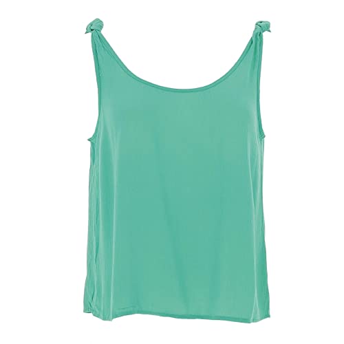 VERO MODA Damen Vmmenny Singlet WVN Ga Top, Bright Green, M EU von VERO MODA