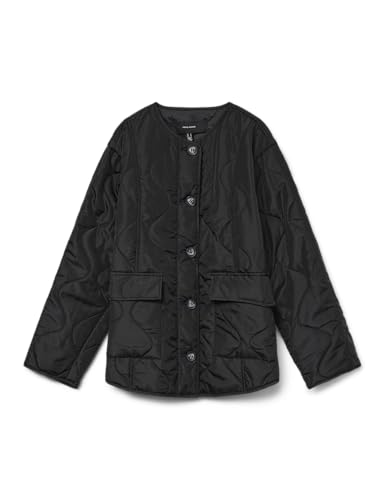 VERO MODA Damen Vmmillie Jacket Noos, Black, l von VERO MODA