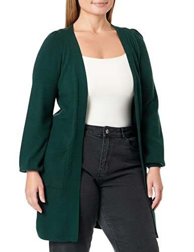 VERO MODA Damen Vmnancy Ls Long Open Coatigan Ga Noos Strickjacke, Pine Grove, XS EU VERO MODA Damen Vmnancy Ls Long Open Coatigan Ga Noos Strickjacke, Pine Grove, XS EU von VERO MODA