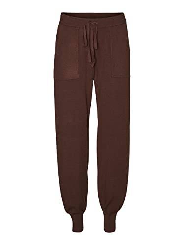 VERO MODA Damen Vmnancy Nw Pants Ga Noos Hose, Coffee Bean, XS EU von VERO MODA