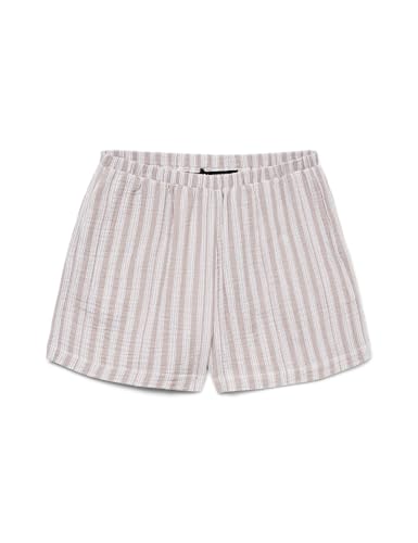 VERO MODA Damen Vmnanna Shorts WVN Ga Noos, Moon Rock, S VERO MODA Damen Vmnanna Shorts WVN Ga Noos, Moon Rock, S von VERO MODA