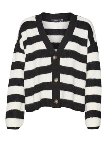 VERO MODA VMNATAHLIE LS V-NCK Button Card GA NOOS von VERO MODA
