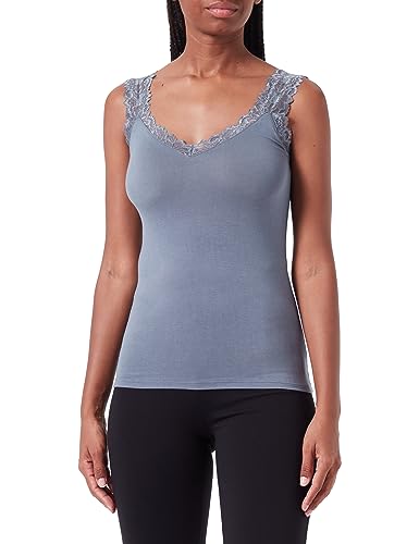 VERO MODA Damen Vmrosa Sl Top Jrs Noos, Stormy Weather, XL von VERO MODA