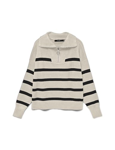 VERO MODA VMSABA Stripe LS Highneck Blouse GA NOOS von VERO MODA