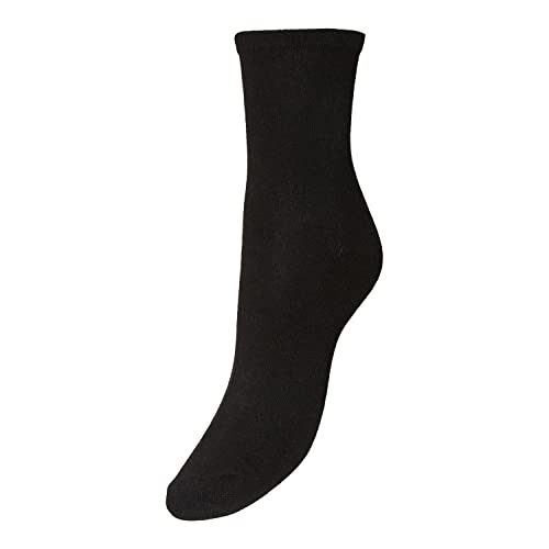 VERO MODA Damen Vmsandra Noos Socken, Schwarz, Einheitsgröße EU von VERO MODA