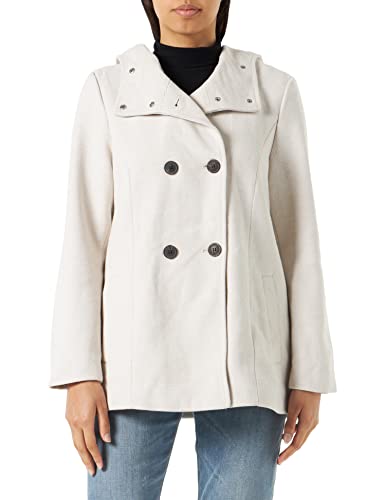 VERO MODA Damen Vmshila Jacket Boos Jacke, Oatmeal/Detail:melange, S EU von VERO MODA