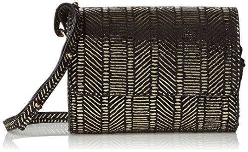 Vero Moda Damen Vmshina Crossover Bag Box Umhängetasche Schwarz (Gold) von VERO MODA