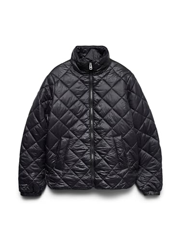 VERO MODA Damen Vmskylar Short Jacket Boo Steppjacke, Black, M von VERO MODA