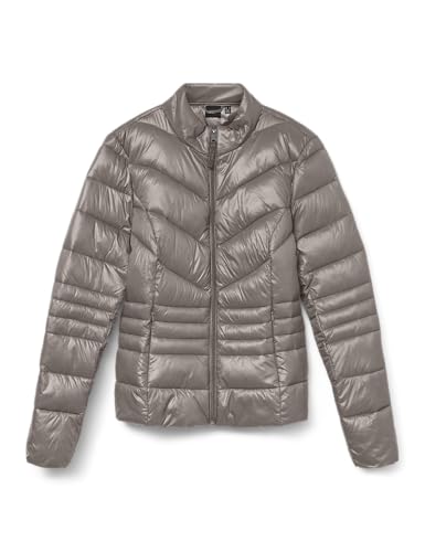 VERO MODA Damen Vmsorayasiv Short Jacket Boo Jacke, Moon Rock, XL von VERO MODA