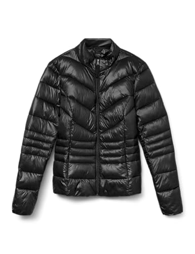 VERO MODA Damen Vmsorayasiv Short Jacket Boo Steppjacke, Black, S von VERO MODA