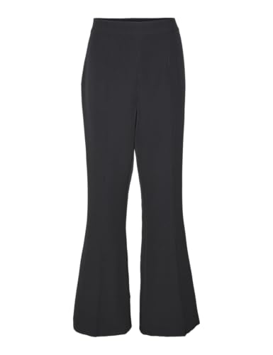 VERO MODA Damen Vmtahina Hw Flared Pant Stoffhose, Black, 40W x 32L VERO MODA Damen Vmtahina Hw Flared Pant Stoffhose, Black, 40W x 32L von VERO MODA