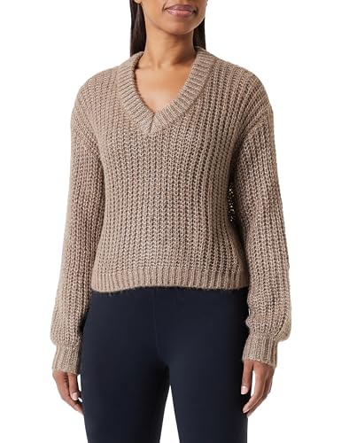 VERO MODA VMTHUNDER LS V-Neck Pullover GA BF von VERO MODA