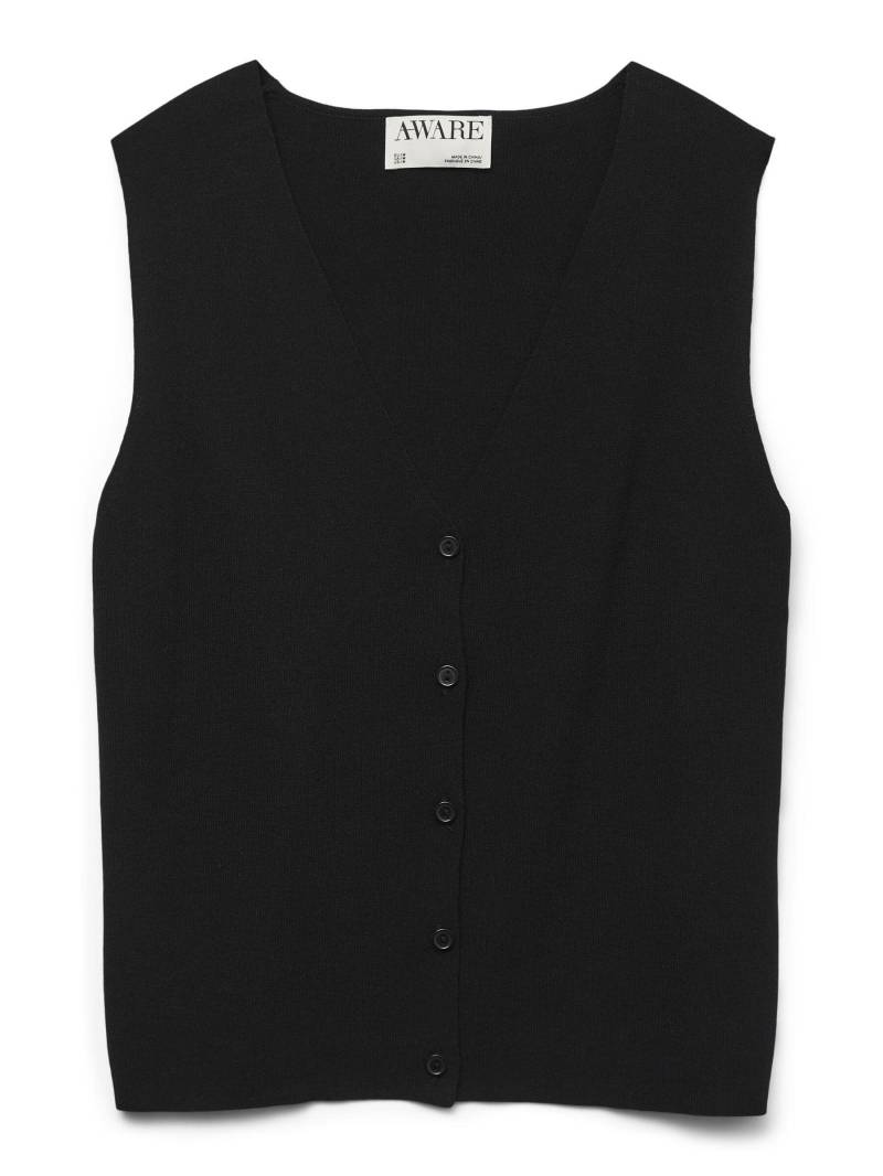 VERO MODA - Ein Pullunder ist immer eine gute Wahl, ob als ... black - Gr. - S von VERO MODA