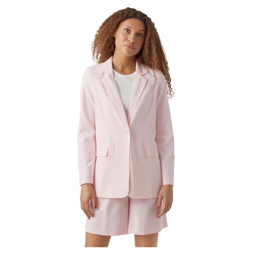 Vero Moda Women's VMZELDA L/S NOOS Blazer, Parfait Pink, XSW / 32L von VERO MODA