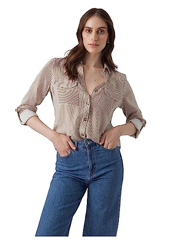 VMBUMPY L/S Shirt New WVN NOOS von VERO MODA