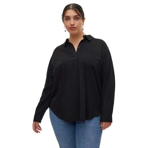 VMCMYMILO LS Shirt WVN GA NOOS CUR von VERO MODA