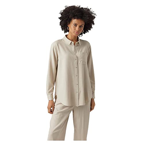 VMMYMILO LS Shirt WVN GA NOOS von VERO MODA