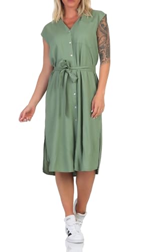 VERO MODA Female Hemdblusenkleid VMMYMILO Langes Kleid von VERO MODA