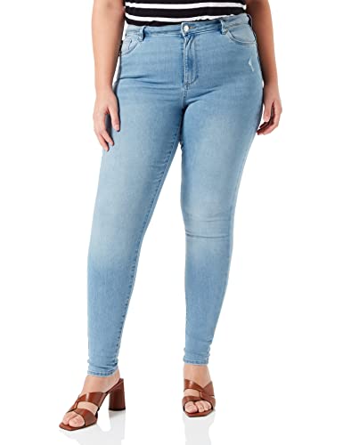 Vero Moda Damen VMSOPHIA HR Skinny J GU3109 GA NOOS Jeans, Light Blue Denim, M / 34 von VERO MODA