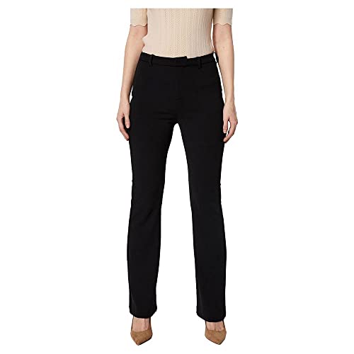 VERO MODA Damen Vmamira Mr Flared Pant Ga Noos Hose, Schwarz, M EU von VERO MODA