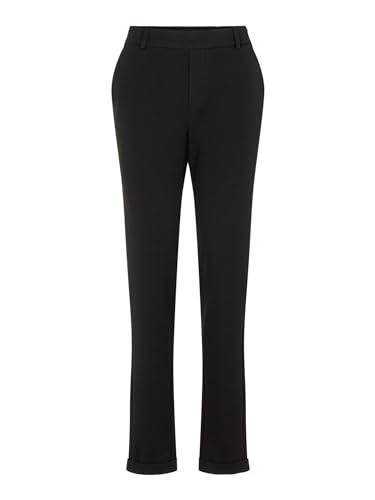 VERO MODA Damen Vmmaya Mr Loose Solid Pant Petite Hose, Schwarz, L Petite EU von VERO MODA