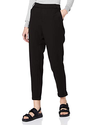 VERO MODA Damen VMMAYA MR Loose SOLID Pant NOOS 10225280, Black, L/34 von VERO MODA