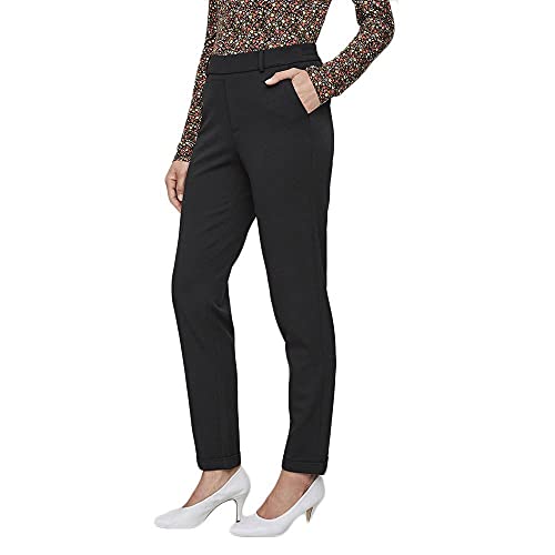 Vero Moda Damen Vmmaya Mr Loose Solid Pant Noos Hose, Schwarz (Black Black), XS/34 Vero Moda Damen Vmmaya Mr Loose Solid Pant Noos Hose, Schwarz (Black Black), XS/34 von VERO MODA