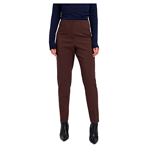 VERO MODA Damen Vmsandy Hr. Tapered Buksebukser Noos Karottenhose, Coffee Bean, M / 30L EU von VERO MODA