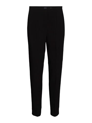 VERO MODA Damen Vmsandy Hr. Tapered Buksebukser Noos Karottenhose, Schwarz, XS / 32L EU von VERO MODA