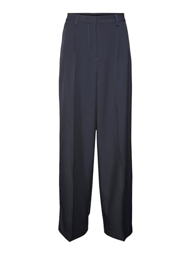 Vero Moda Female Hose mit weitem Beinschnitt VMRITA Mittlere Taille Hose von Vero Moda