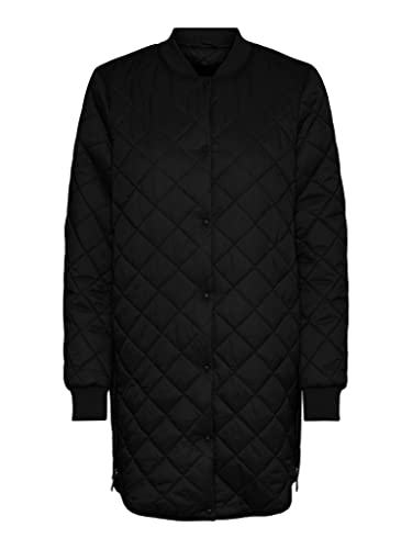 VERO MODA Damen Steppjacke VMHayle gestepper Kurzmantel 10224576 Black L von VERO MODA