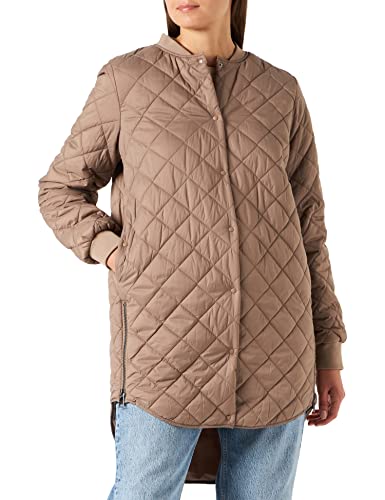 VERO MODA Damen Vmhayle 3/4 Jacket Noos Jacke, Fossil, XS EU von VERO MODA