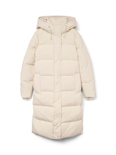 VERO MODA Damen Vmericaholly Long Down Jacket Noos Daunenmantel, Birch, XL EU von VERO MODA