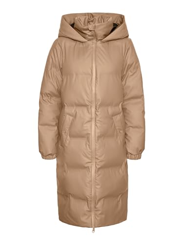 VERO MODA Damen Vmnoe Long Coated Coat Boos Cp Jacke, Tigers Eye, XS EU VERO MODA Damen Vmnoe Long Coated Coat Boos Cp Jacke, Tigers Eye, XS EU von VERO MODA
