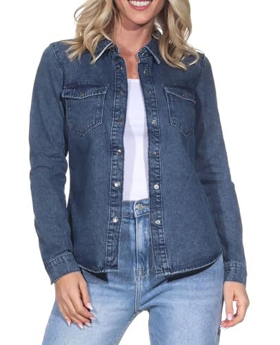 VERO MODA Female Jeanshemd VMJENNIE Jeanshemd von VERO MODA